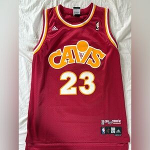 Adidas, Lebron James Cavaliers Basketball Jersey